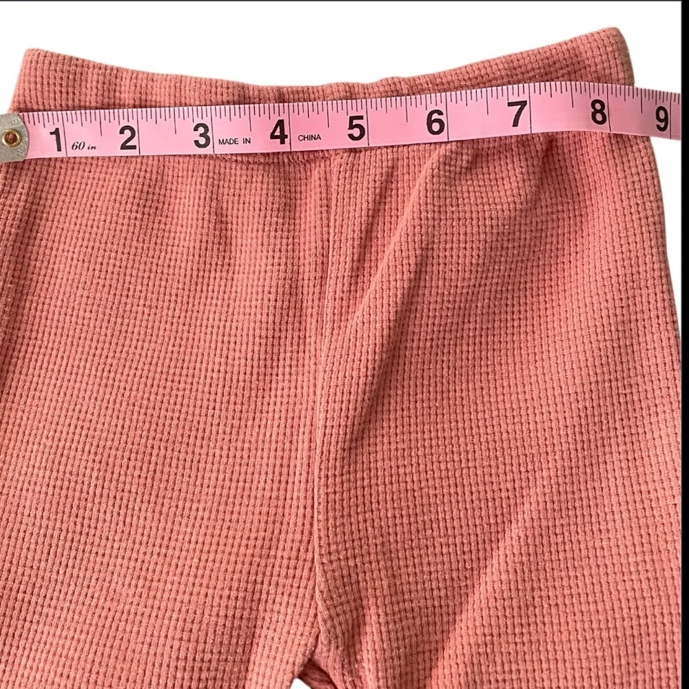 Nicole Miller New York Floral Long Sleeve Fleece Top and Pink Leggings Set